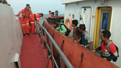 Kapal Kargo Pengangkut Semen Tenggelam di Perairan Bengkalis, Diduga Ini Penyebabnya